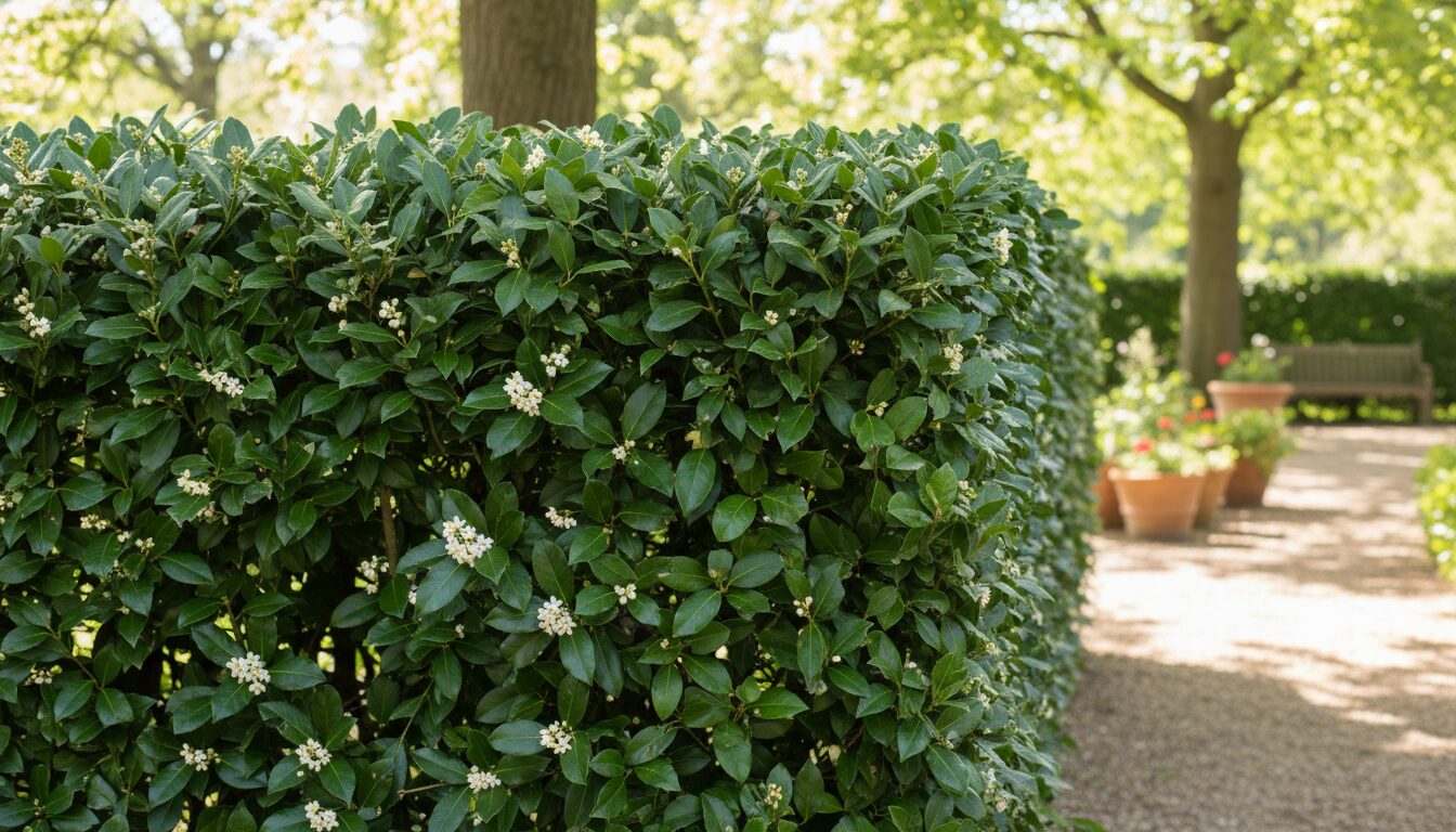 Lovor višnja kao ziva ograda